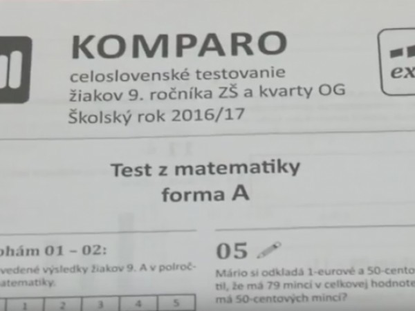 Testovanie deviatok v škol. roku 2016/2017