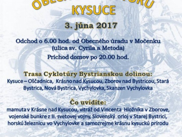 Obecná cyklotúra Kysuce 2017