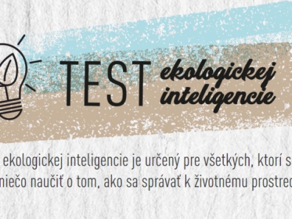 Test ekologickej inteligencie