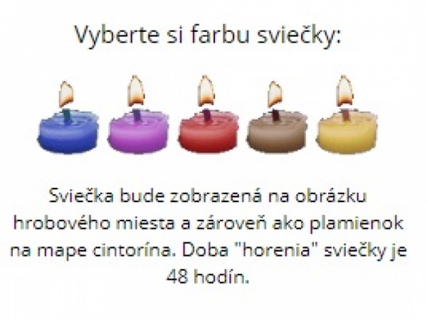Od dnes môžete zapáliť virtuálnu sviečku na hrobovom mieste
