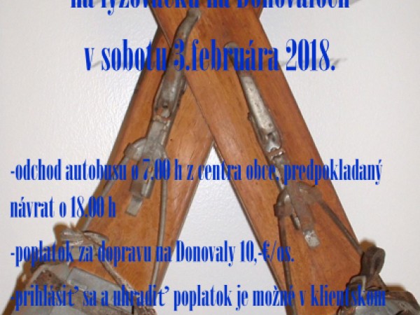 Obecná lyžovačka 2018