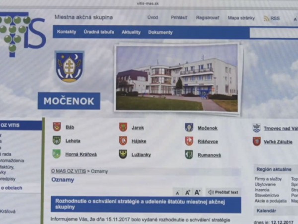 VITIS získala finančnú podporu na rozvoj celého mikroregiónu