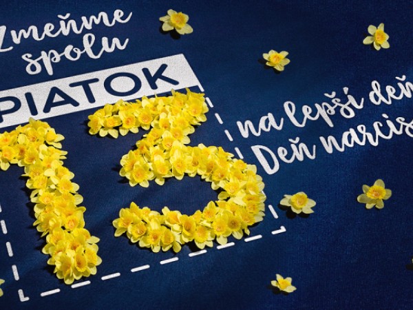 Deň narcisov  13.  apríla 2018