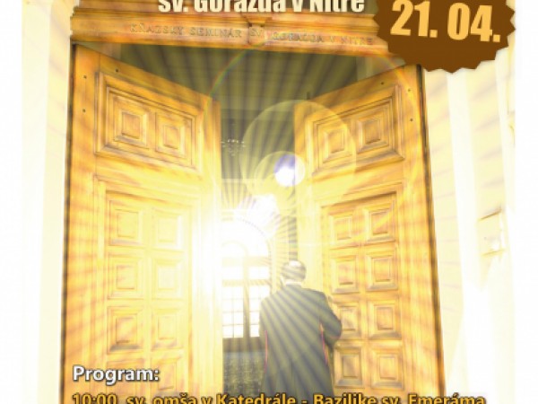 Pozvánka na výlet do Kňazského seminára sv. Gorazda v Nitre
