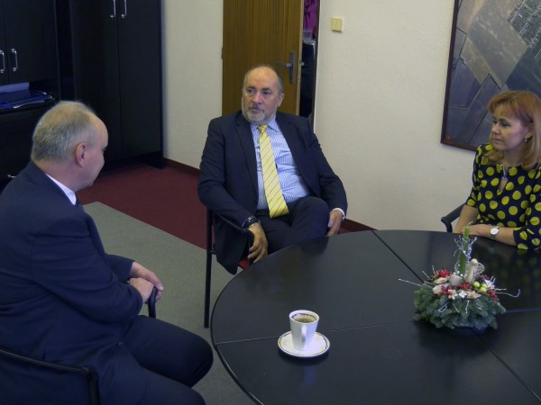 Stretnutie s predstaviteľmi Dusla, a. s.