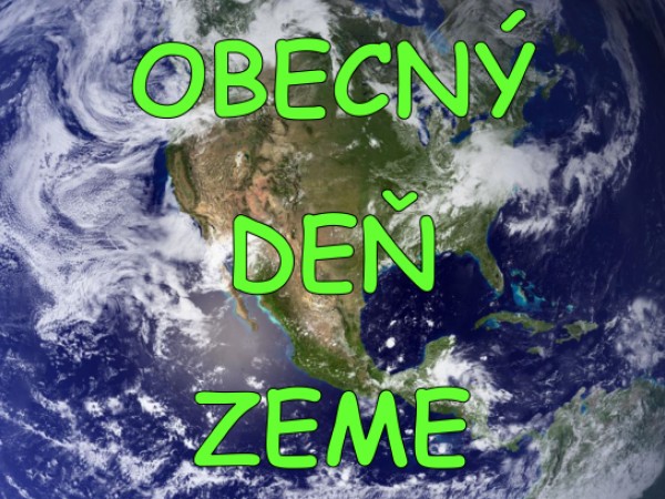Obecný Deň Zeme 2019