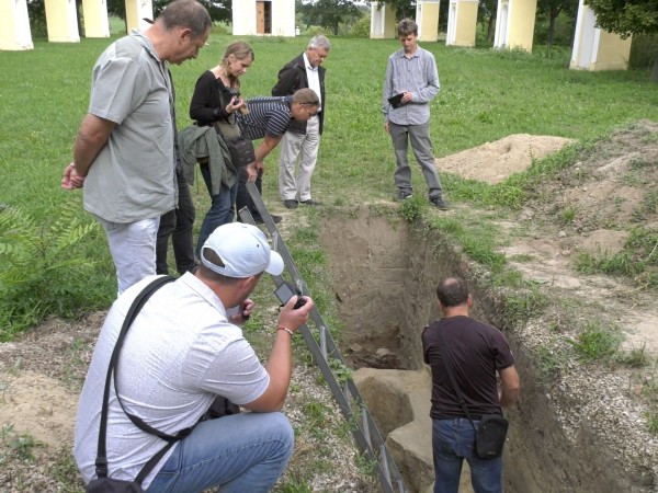 doplnkový archeologický výskum na kalvárii