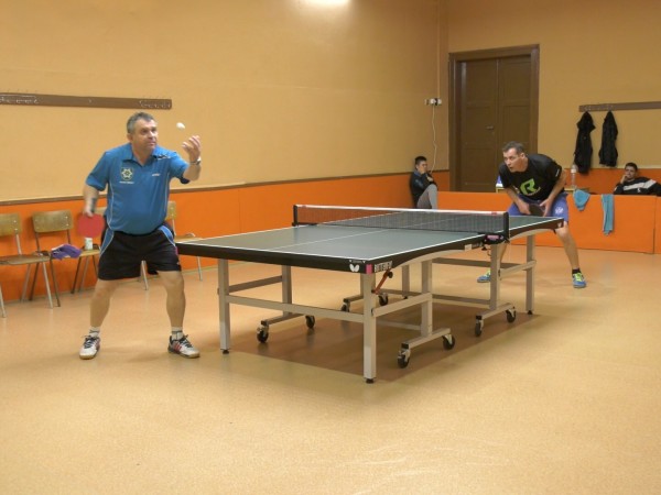 Stolný tenis TJ Močenok A - Nové Zámky C