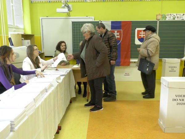 Voľby do NR SR 2020 v Močenku