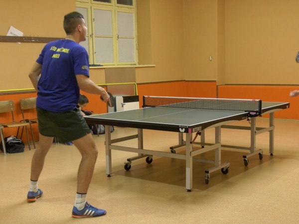 Stolný tenis Močenok A - Bánov B 18-0