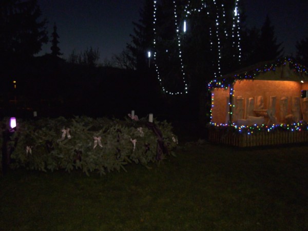 Požehnanie adventného venca a budovy obecného úradu
