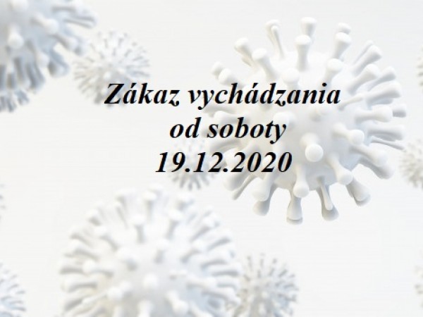 Od 19.12.2020 bude na Slovensku tzv. lockdown