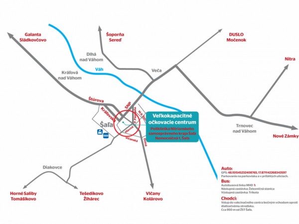 Veľkokapacitné očkovacie centrum v Nitrianskom kraji - formuláre na stiahnutie