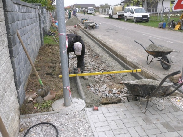 Ulica Balajka - 2. časť chodníka
