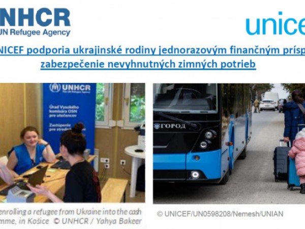 Jednorazová pomoc pre ukrajinské rodiny v zimnom období