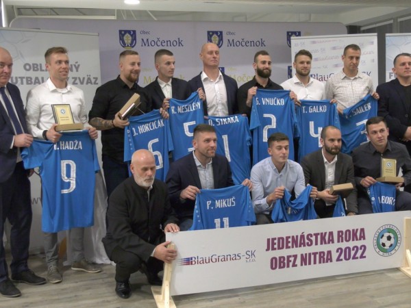 ObFZ Nitra - Jedenástka roka