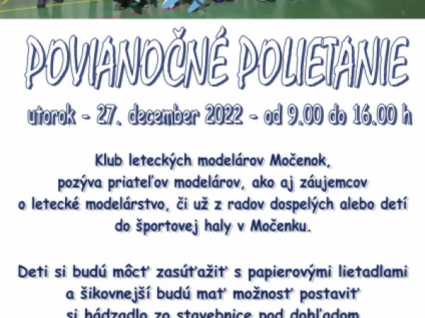 Povianočné polietanie 2022