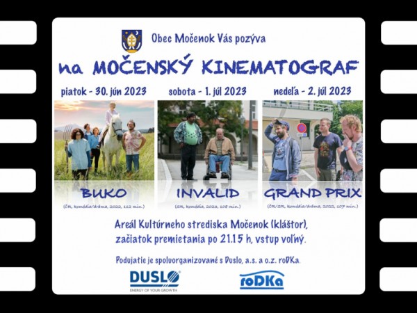 Močenský kinematograf 2023