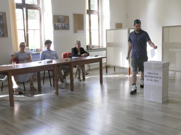 Miestne referendum - výsledky