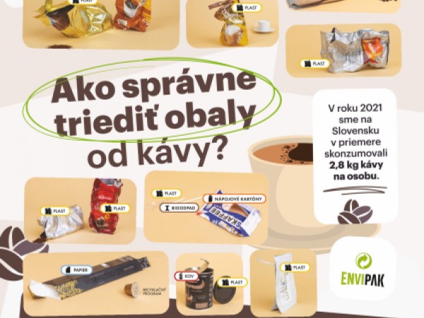 Ako triediť obaly od kávy - informačná kampaň