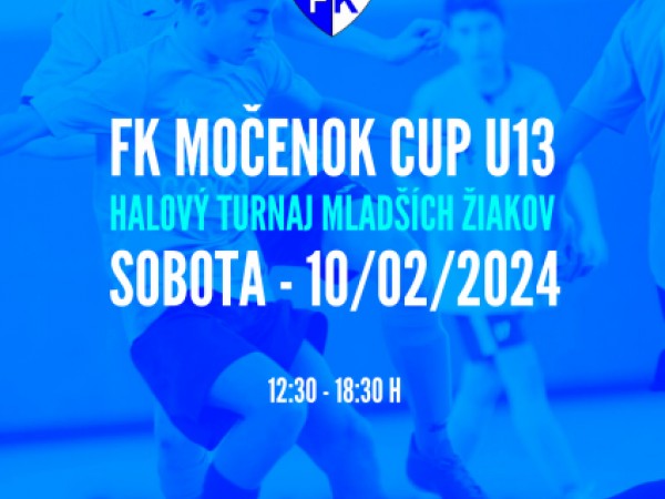 Halový futbalový turnaj mladších žiakov U13