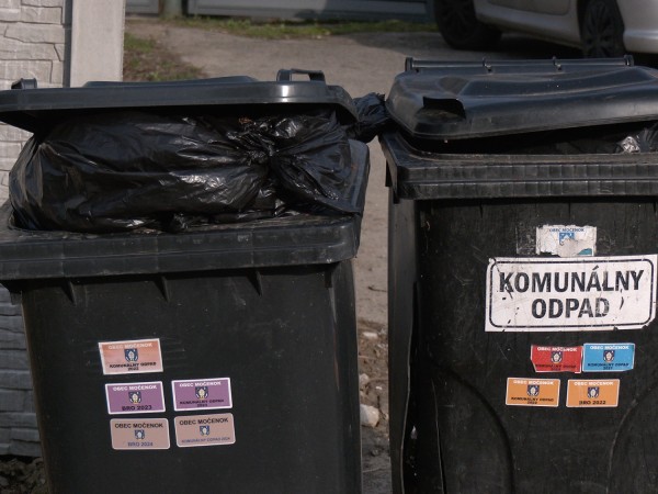 Miera vytriedenia odpadov v Močenku