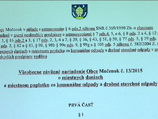 VZN o odpadoch