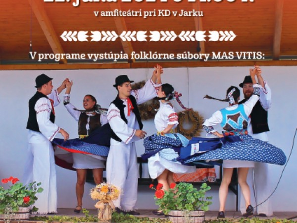 Folklórny deň v amfiteátri pri KD v Jarku