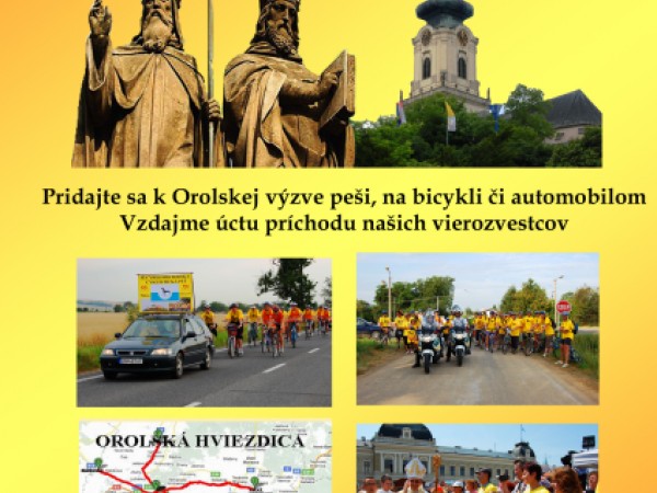 25. Orolská cyklistická Cyrilo-metodská púť do Nitry