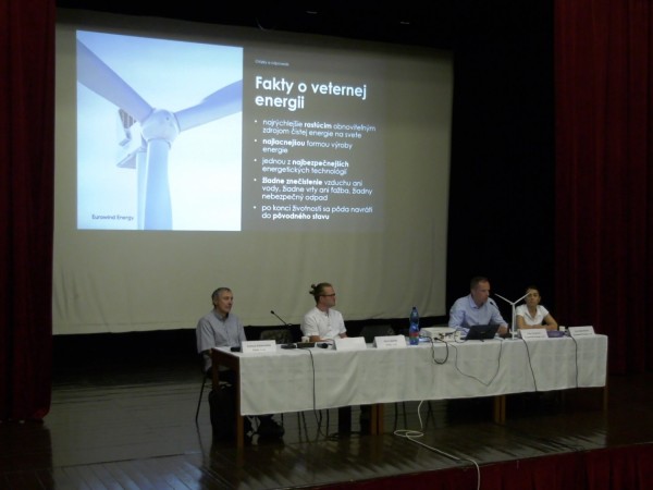Verejné prerokovanie - Veterný park Močenok