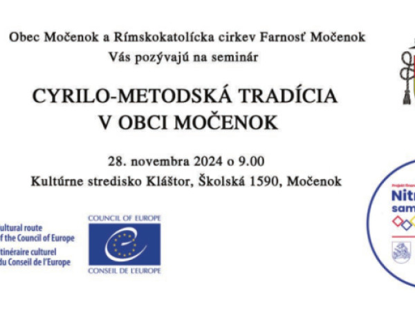 Seminár Cyrilo-metodská tradícia v obci Močenok