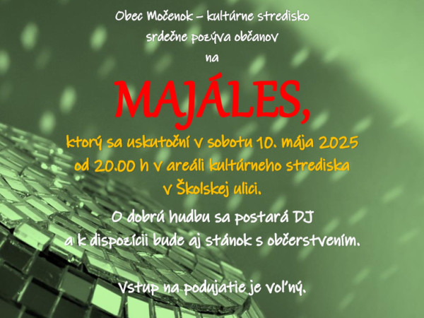 MAJÁLES 2025