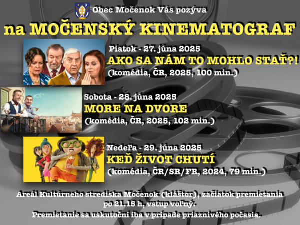 Močenský kinematograf 2025