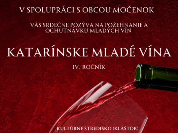 Požehnanie a ochutnávka mladých vín