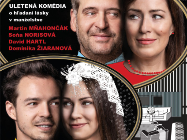 Pozvánka na divadelné predstavenie  Sobášny list dňa 22. mája 2026