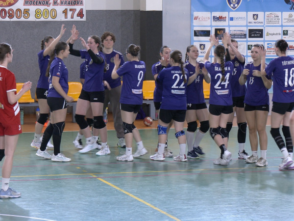 dorastenky HK Junior Močenok - Handball Nesvady-Imeľ