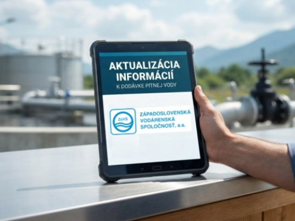 Oznam ZsVS a. s. o pretrvávaní poklesu výdatnosti  vodárenských zdrojov, z ktorých sa zabezpečuje dodávka pitnej vody