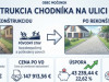 Rekonštrukcia časti chodníka v ul. Čingov