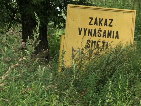 Likvidácia čiernej skládky odpadu