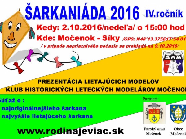 Šarkaniáda 2016