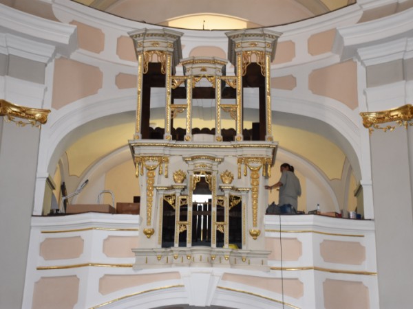Rekonštrukcia organa v kostole sv. Klimenta
