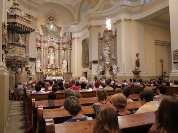 Sv. omša - celebroval Mons. Marian Šuráb v kostole sv. Klimenta  27. 7. 2018